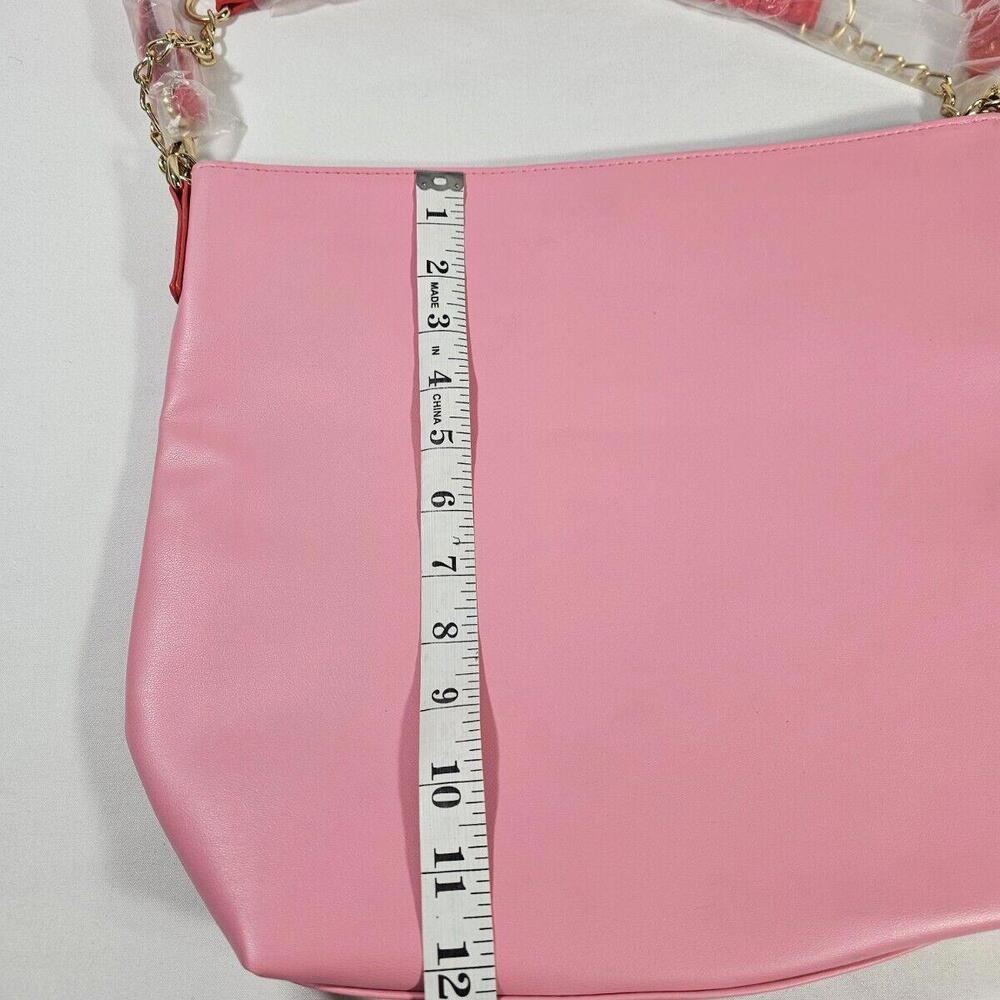 Juicy Couture Women's Tote Bag Shopper Shopping Purse Pink Gold - Picture 12 of 13